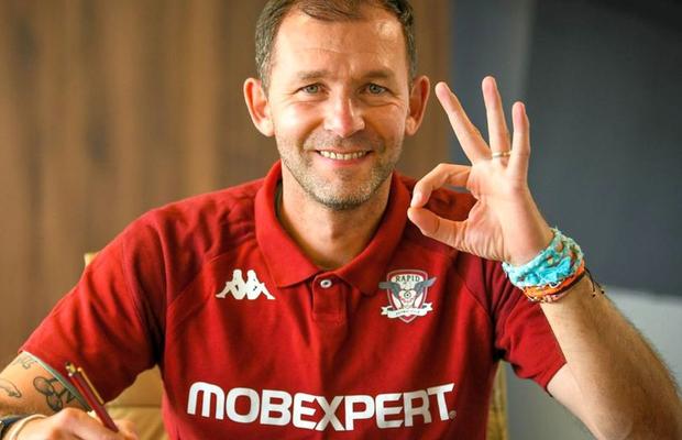 Rămâne Bogdan Lobonț la Rapid dacă prinde Europa? Șucu i-a promis, Angelescu nu e atât de sigur: „Cel puțin în acest final de sezon”