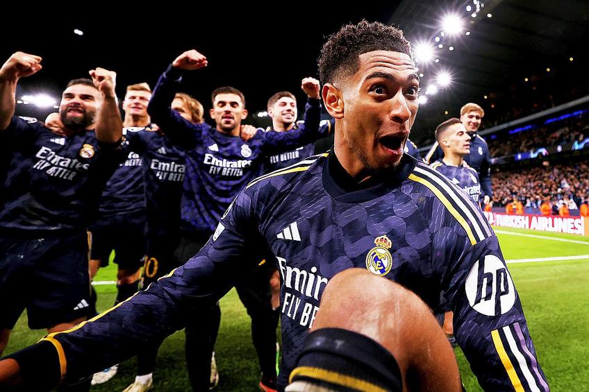 Bucuria madrilenilor după Manchester City - Real Madrid // foto: Guliver/gettyimages