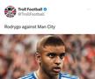 Meme-uri după ce Manchester City și Arsenal au fost eliminate din Champions League / Foto: Troll Football (Instagram)