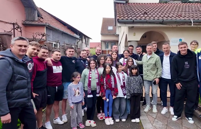 Jucătorii de la CFR Cluj au făcut un gest emoționant în Vinerea Mare