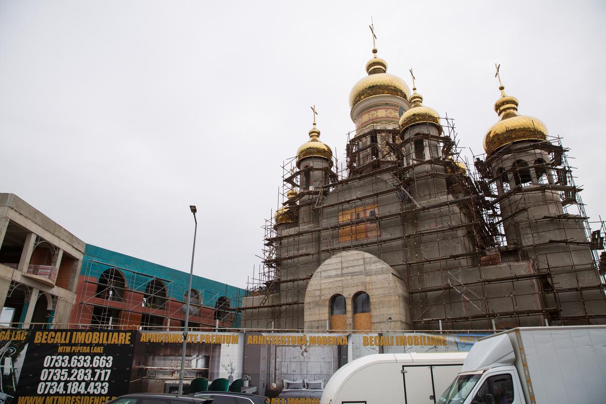 Biserica din Pipera construită de Gigi Becali
