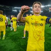 Imagini de bucurie, Bodo Glimt la finalul meciului cu Lazio / foto: Imago