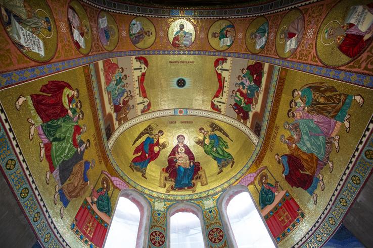 Biserica din Pipera pe care o construiește Gigi Becali FOTO: Ionuț Iordache (GSP)
