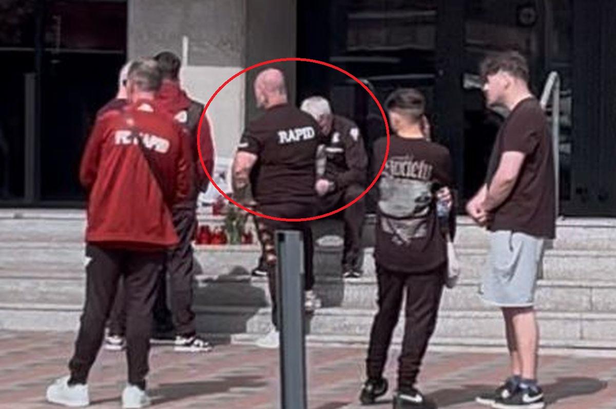 Tulburător! Marius Șumudică, dărâmat de durere în fața stadionului: s-a pus în genunchi și a plâns în hohote lângă pozele cu Boupendza