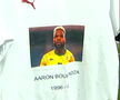 Gest emoționant în memoria lui Aaron Boupendza » Ce a afișat fostul său coleg de la naționala Gabonului