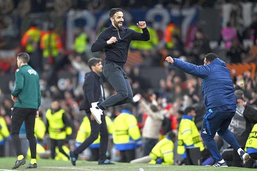 Ruben Amorim, euforic după revenirea cu Lyon // foto: Guliver/gettyimages