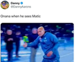 „Onana când îl vede pe Matic”