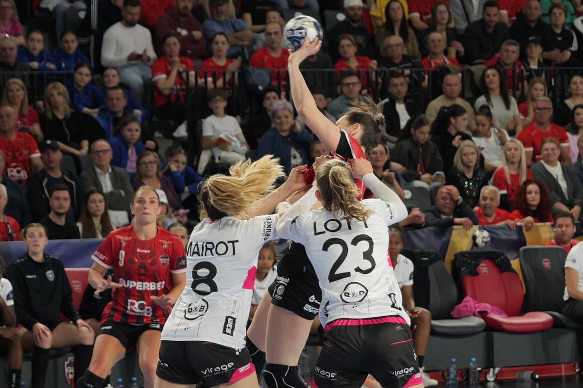 Brest a marcat 36 de goluri la Bistrița » Gloria are nevoie de un retur perfect pentru calificarea în Final Four-ul Ligii Campionilor