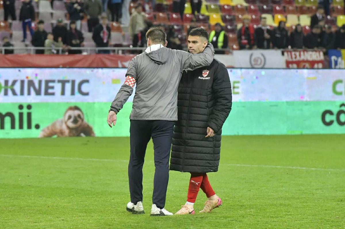 Ce s-a întâmplat la finalul meciului Dinamo - U Cluj » Imaginile surprinse la Arena Națională