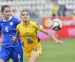 Meciul de fotbal feminin România - Cipru, imagini din repriza 2