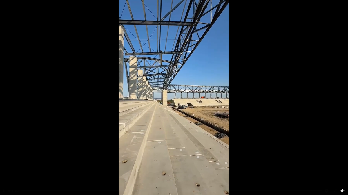 Stadiul lucrărilor la Stadionul Eroii Timișoarei - aprilie 2026