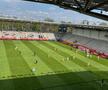 Imagini de pe Arcul de Triumf înainte de România - Cipru la fotbal feminin