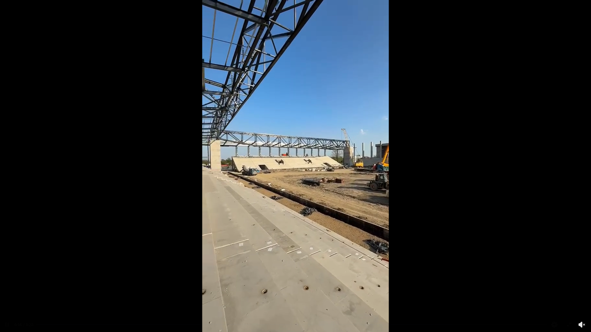 Stadiul lucrărilor la Stadionul Eroii Timișoarei - aprilie 2026