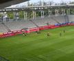 Imagini neconvenționale! Probleme grave la stadionul de 37 de milioane: meci întrerupt două ore » Aici va juca Dinamo în play-off