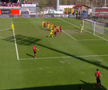 Patrick Dulcea, gol anulat în Csikszereda - Unirea Slobozia // FOTO: captură Prima Sport