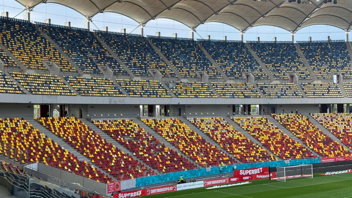 Dinamo - U Cluj, imagini înaintea partidei din play-off