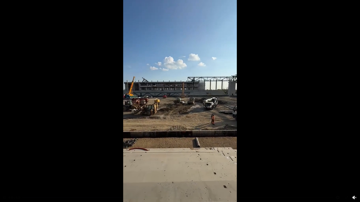 Stadiul lucrărilor la Stadionul Eroii Timișoarei - aprilie 2026