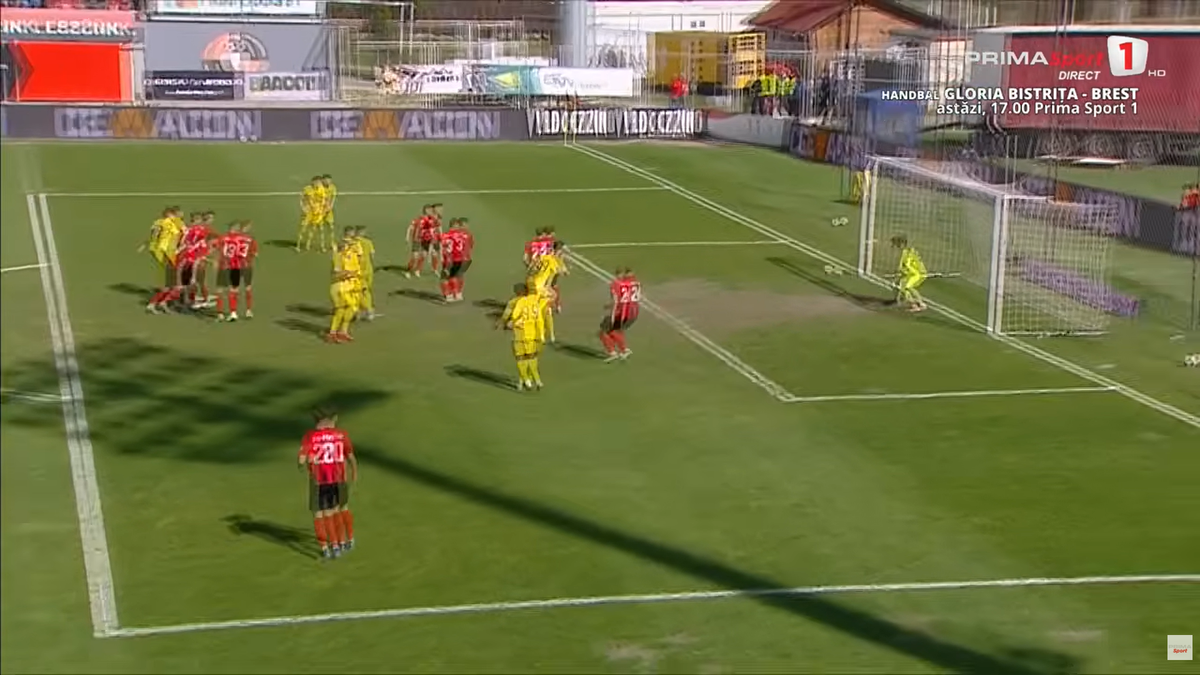 Patrick Dulcea, gol anulat în Csikszereda - Unirea Slobozia