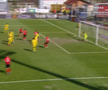 Patrick Dulcea, gol anulat în Csikszereda - Unirea Slobozia // FOTO: captură Prima Sport