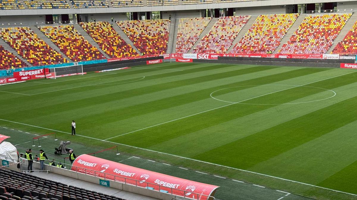 Dinamo - U Cluj, imagini înaintea partidei din play-off