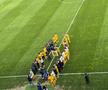 Imagini de pe Arcul de Triumf înainte de România - Cipru la fotbal feminin