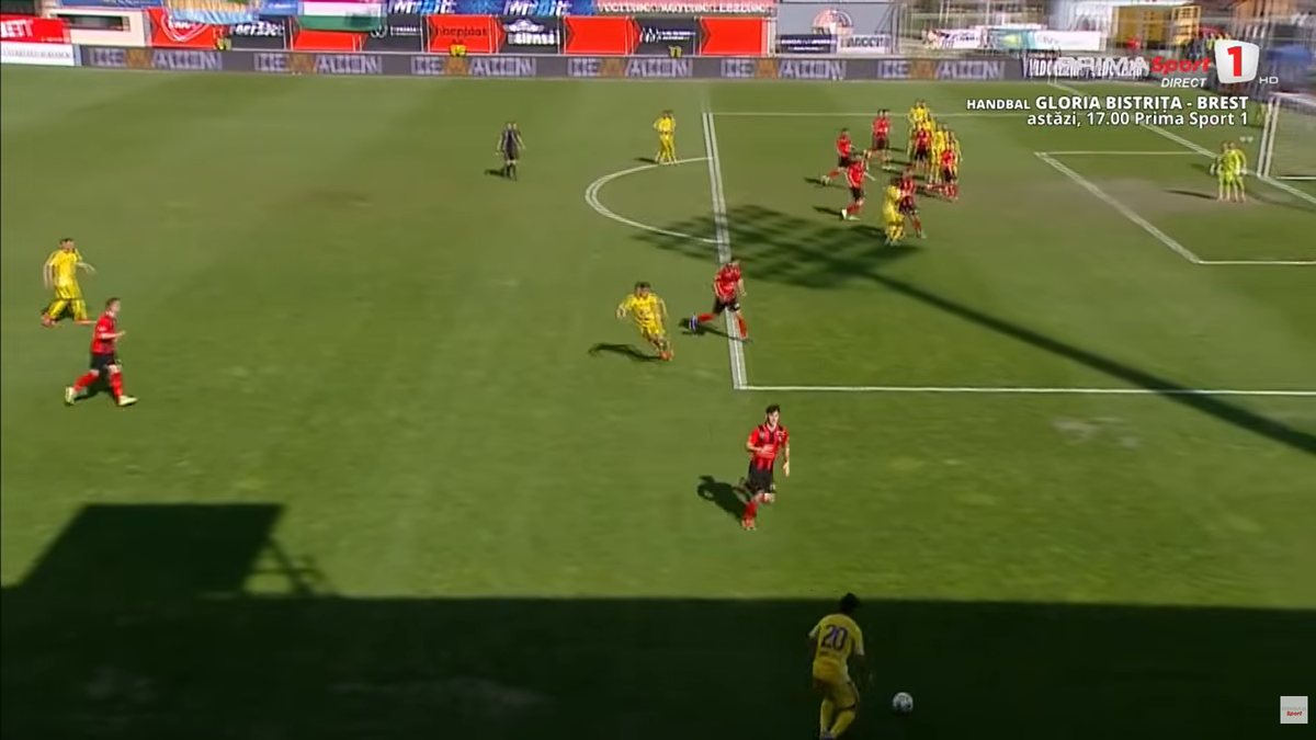 Patrick Dulcea, gol anulat în Csikszereda - Unirea Slobozia