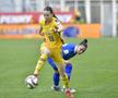 Meciul de fotbal feminin România - Cipru, imagini din repriza 2