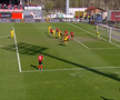 Patrick Dulcea, gol anulat în Csikszereda - Unirea Slobozia // FOTO: captură Prima Sport