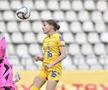 Meciul de fotbal feminin România - Cipru, imagini din repriza 2