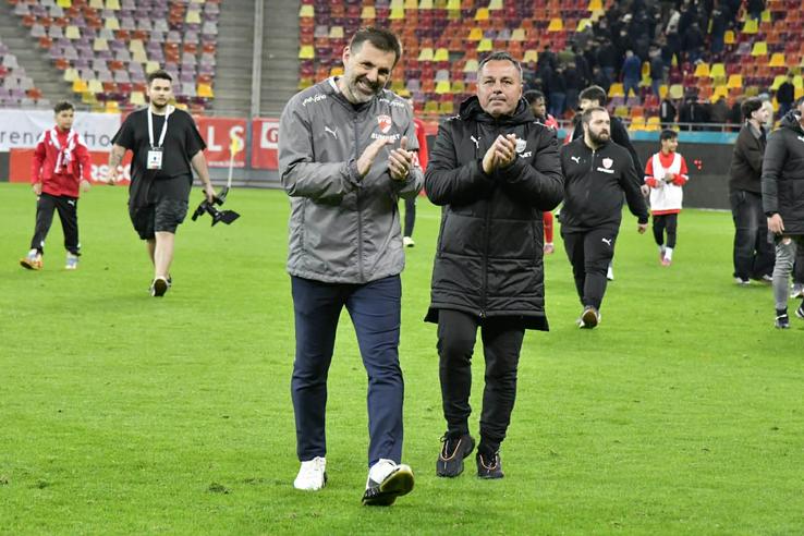 Imagini de la finalul meciului Dinamo - U Cluj / foto: Cristi Preda GSP