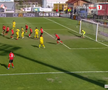 Patrick Dulcea, gol anulat în Csikszereda - Unirea Slobozia // FOTO: captură Prima Sport