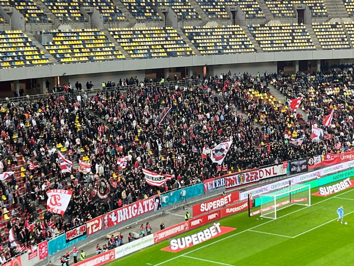 Dinamo - U Cluj, imagini înaintea partidei din play-off