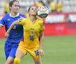 Meciul de fotbal feminin România - Cipru, imagini din repriza 2