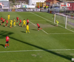 Patrick Dulcea, gol anulat în Csikszereda - Unirea Slobozia // FOTO: captură Prima Sport