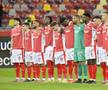 Lovitură pentru Dinamo! Mamadou Karamoko (numărul 9) s-a accidentat din nou // FOTO: Cristi Preda (GSP.ro)