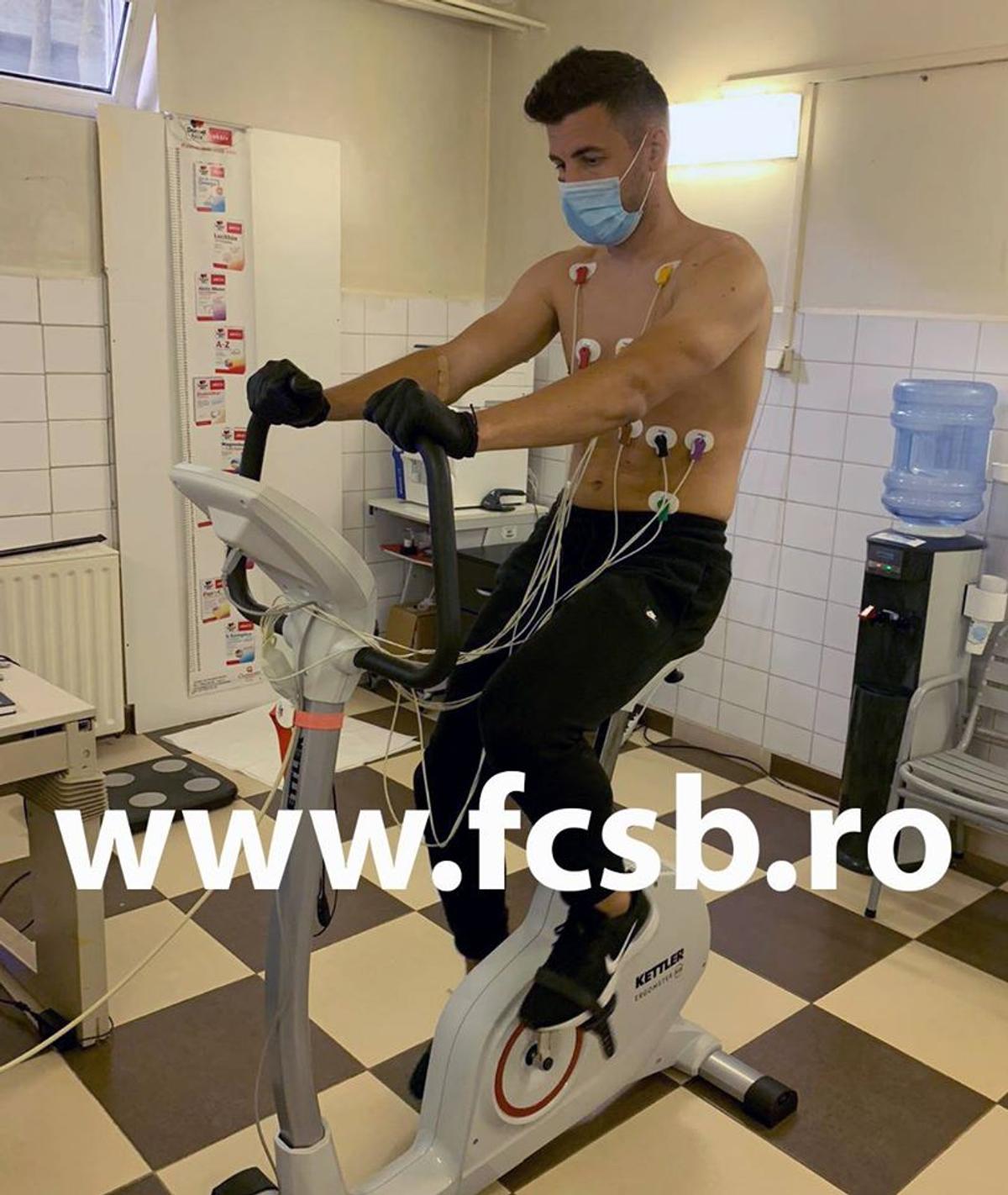 FCSB a efectuat vizita medicală » Control ca la carte pentru roș-albaștri