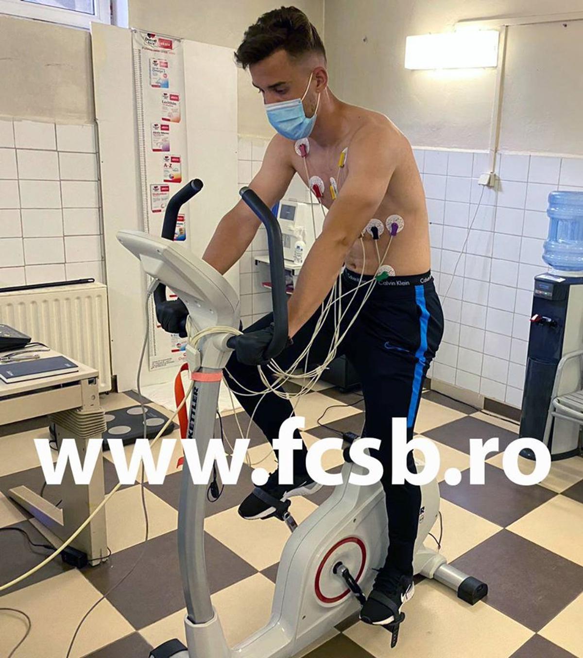 FCSB a efectuat vizita medicală » Control ca la carte pentru roș-albaștri