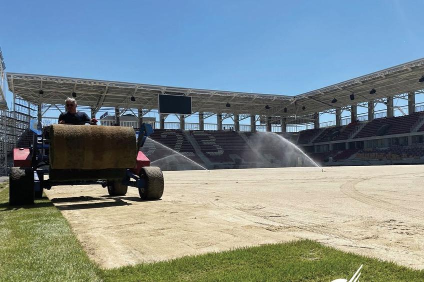 Se lucrează intens la stadionul din Giulești