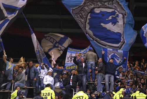 Ultrașii lui Porto, protest după ce finala Ligii Campionilor a fost mutată pe Dragao. Foto: Imago