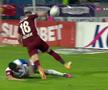 Faza la care CFR a cerut penalty / Captură Digi Sport