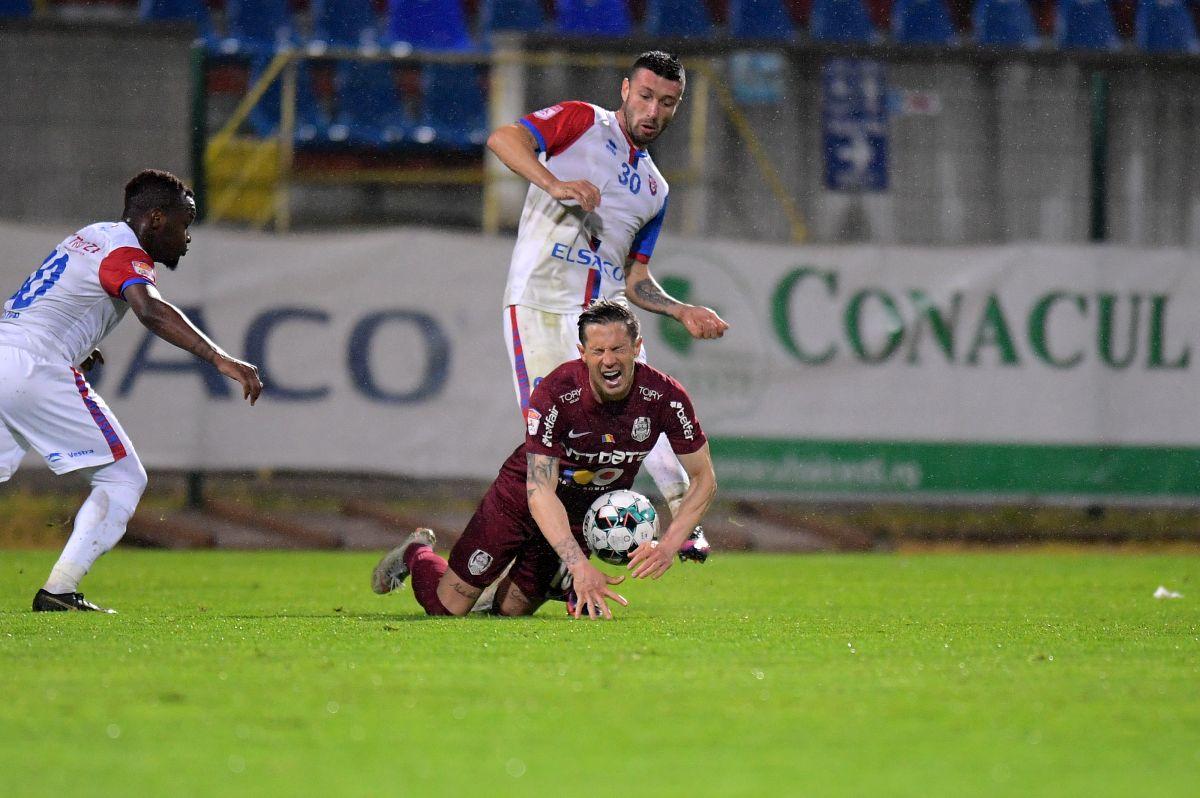 CFR Cluj, petrecere cu bere la Botoșani » Vergil Andronache, fostul „principal” al lui Becali, plonjon în vestiar 