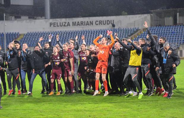 FC Botoșani - CFR Cluj 0-1 » CFR F4NTAS7IC! Clujenii au cucerit al 4-lea titlu consecutiv și al 7-lea din istorie!