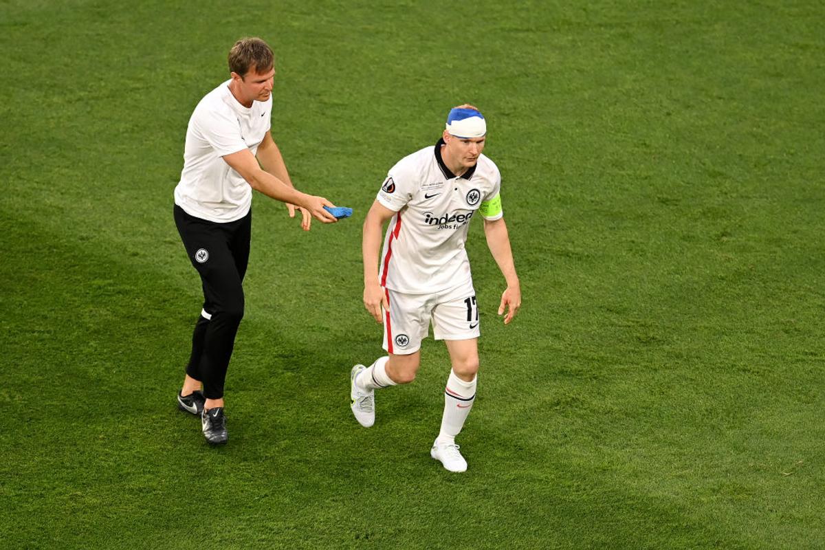 Rode, accidentat serios în Eintracht Frankfurt - Rangers