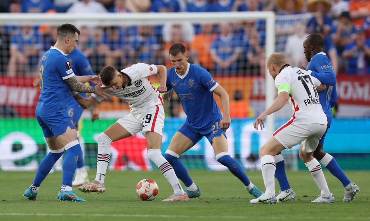 Ceremonia de deschidere. Eintracht Frankfurt - Rangers, finala Europa League
