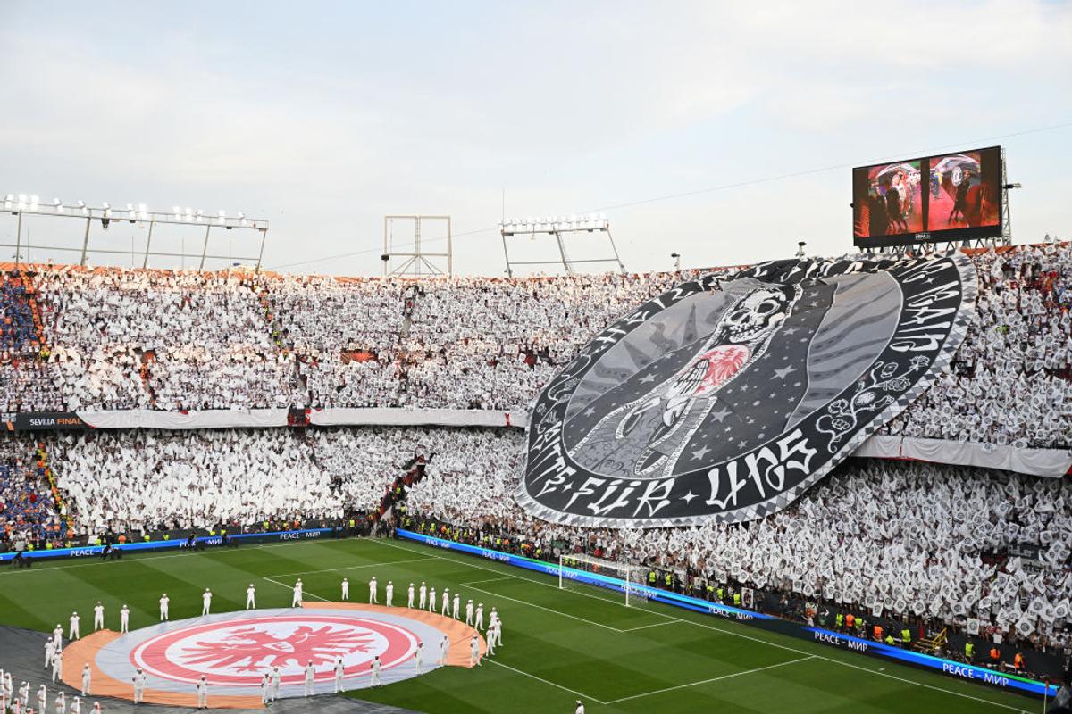 Ceremonia de deschidere. Eintracht Frankfurt - Rangers, finala Europa League