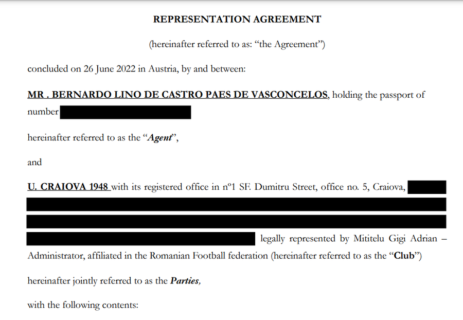 Se reaprinde războiul între impresarul lui Duarte și Mititelu » „E jucător liber” vs ”I-am prelungit contractul” + FCU prezintă documentele