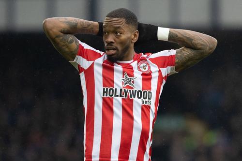 Ivan Toney, atacant Brentford. 
Foto: Imago