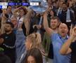 O vedetă din România, show la City - Real Madrid » A apărut pe transmisiunea live imediat după golul lui Alvarez