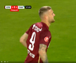 Daniel Bîrligea, gol superb în CFR Cluj - Farul