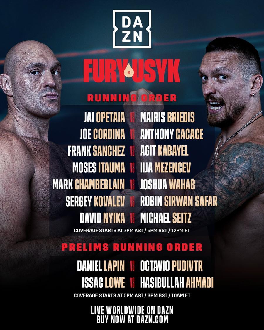 Oleksandr Usyk e campionul campionilor la categoria grea » Victorie printr-o decizie controversată în fața lui Fury! Urmează revanșa